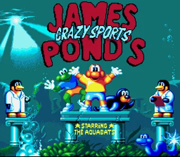 James Pond's Crazy Sports (Europe) screen shot title